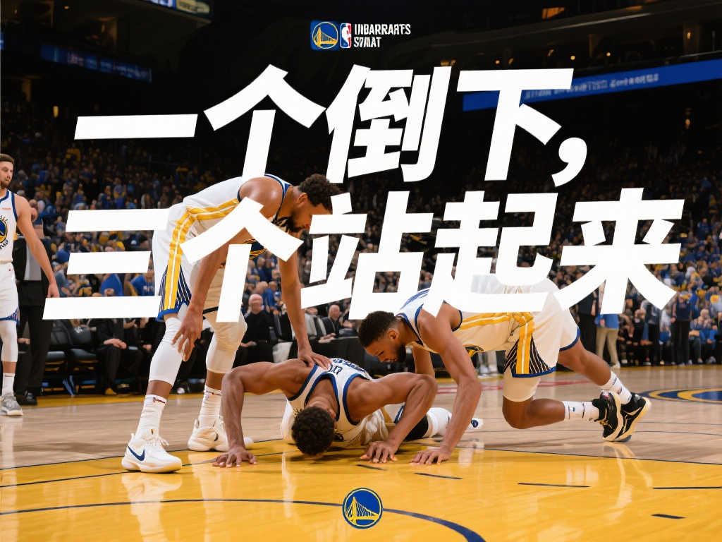 [流言板]勇士社媒晒胜利海报，附言：一人倒地，三人崛起